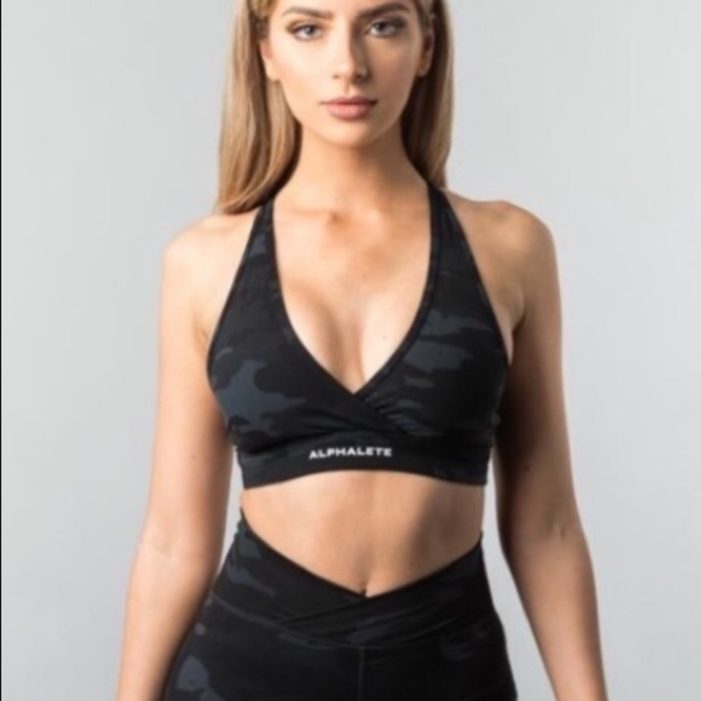 **Reserved** Alphalete Surface Wrap Bra XS
